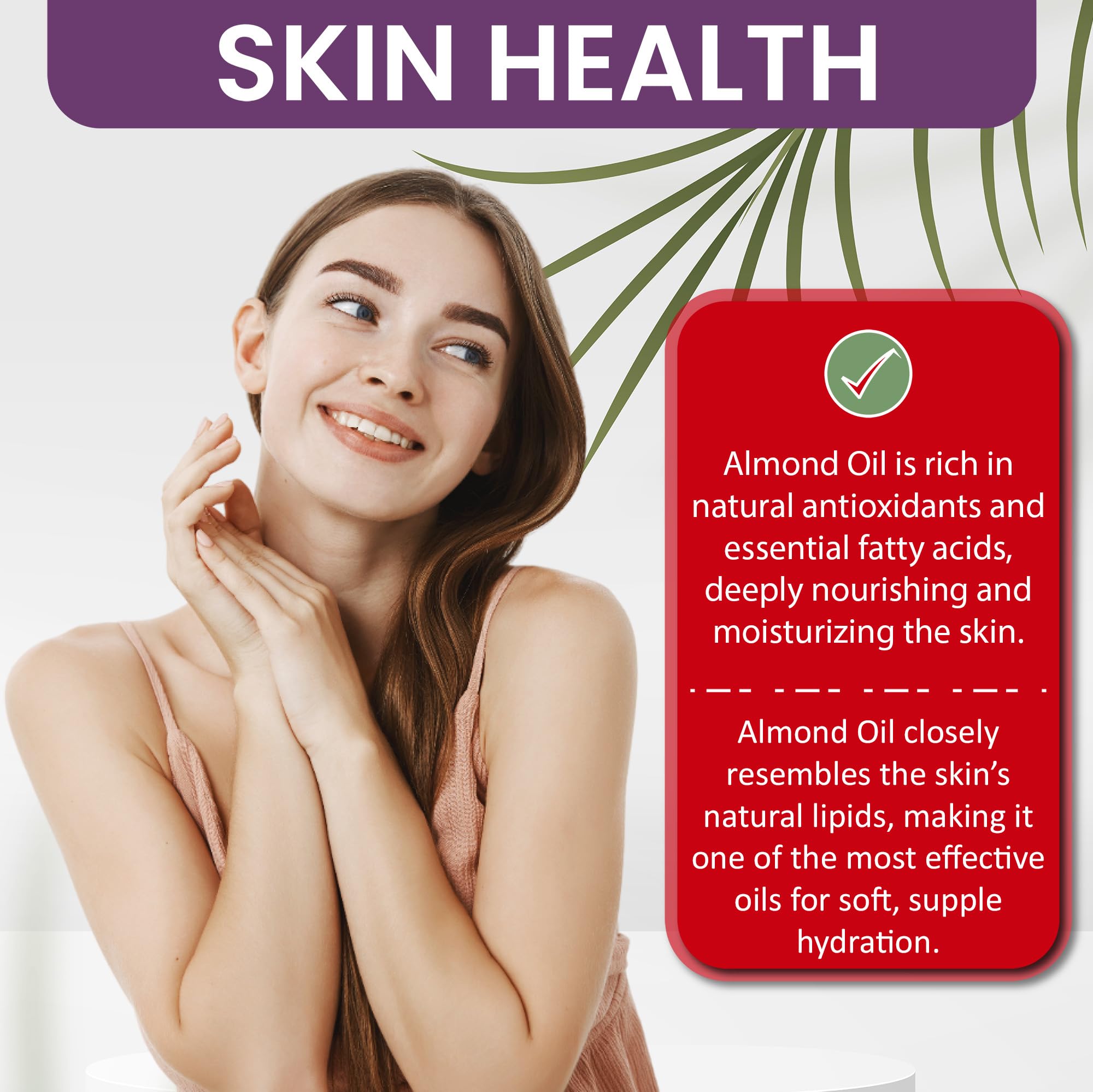 Sweet Almond Oil - 16 oz - Pure Unrefined Cold Pressed Non GMO Vegan Natural Bulk Carrier Oil Skin Hair Face Body Nails Cuticles DIY Formulation Soap Making Essential Oils - Packaging May Vary